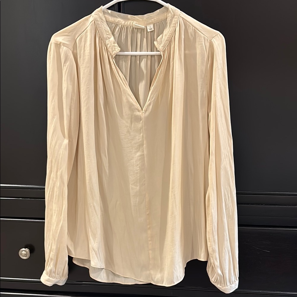 Elegant Cream Blouse